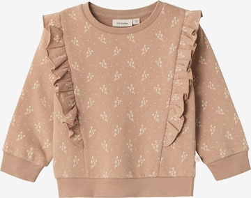 Sweat-shirt NAME IT en beige : devant