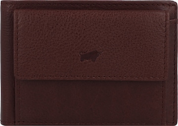 Braun Büffel Wallet 'Arezzo ' in Brown: front