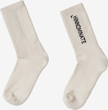 HINNOMINATE Socks in White: front