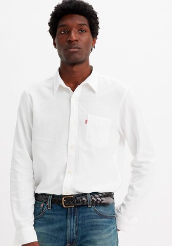 LEVI'S ® Regular Fit Hemd in Weiß: Vorderseite
