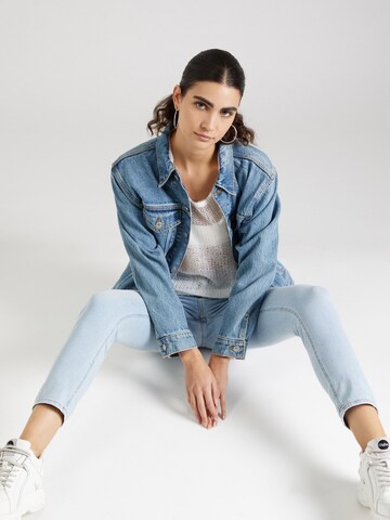 Dorothy Perkins Slimfit Jeans i blå