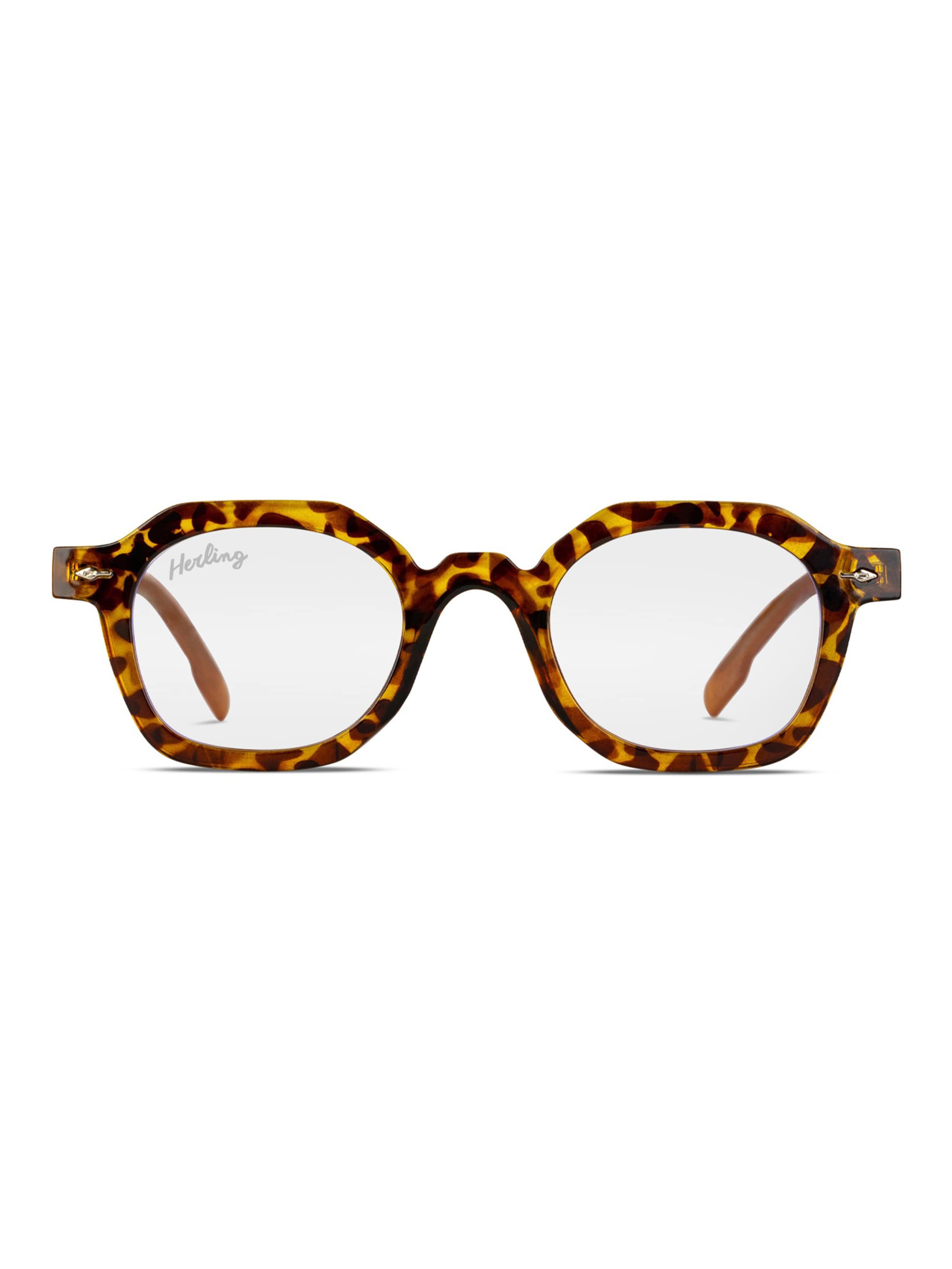 Herling Glasses 'Casimir Blue Light' in Brown