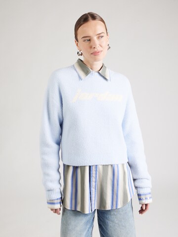 Pullover di Jordan in blu: frontale