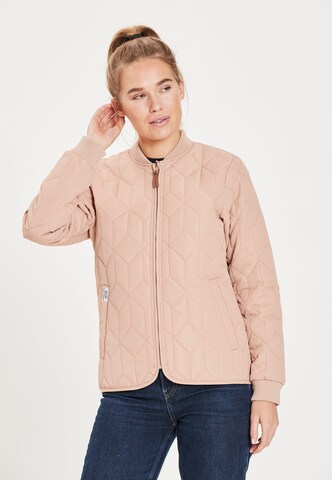 Weather Report Athletic Jacket 'Piper' in Pink: front