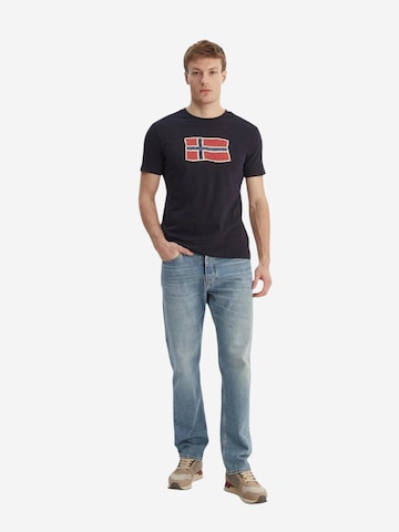 melns NAPAPIJRI T-Krekls 'Mahsa'