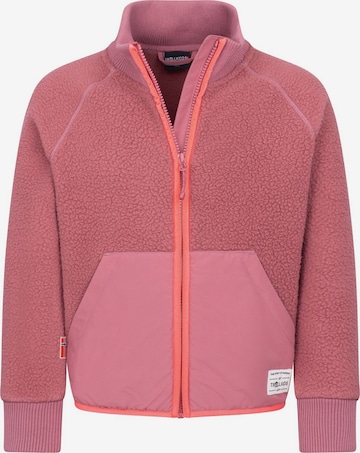 TROLLKIDS Fleece Jacket in Pink: front