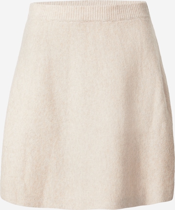 PIECES Sukně 'PCMALOU' – šedá: přední strana