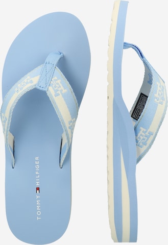 TOMMY HILFIGER T-Bar Sandals in Blue