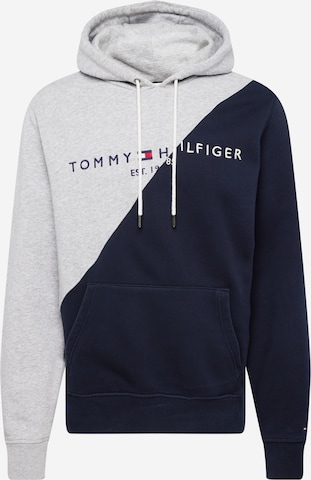 Tommy Jeans Sweatshirt in Grau: predná strana