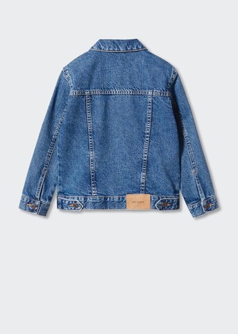 MANGO KIDS Between-Season Jacket in Blue