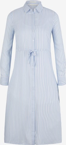 TOM TAILOR Shirt Dress in Blue: front