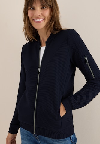 CECIL - Chaqueta de entretiempo en azul: frente