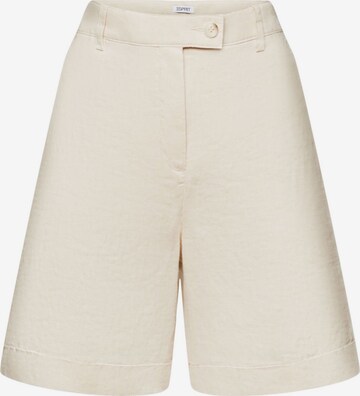 ESPRIT Broek in Beige: voorkant