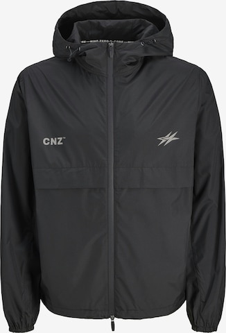 JACK & JONESPrijelazna jakna 'COCNZ PARIS' - crna boja: prednji dio