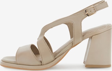 Sandales CAFè NOIR en gris : devant