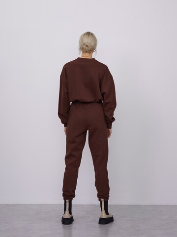 LeGer by Lena Gercke Tapered Broek 'Ruby' in Bruin