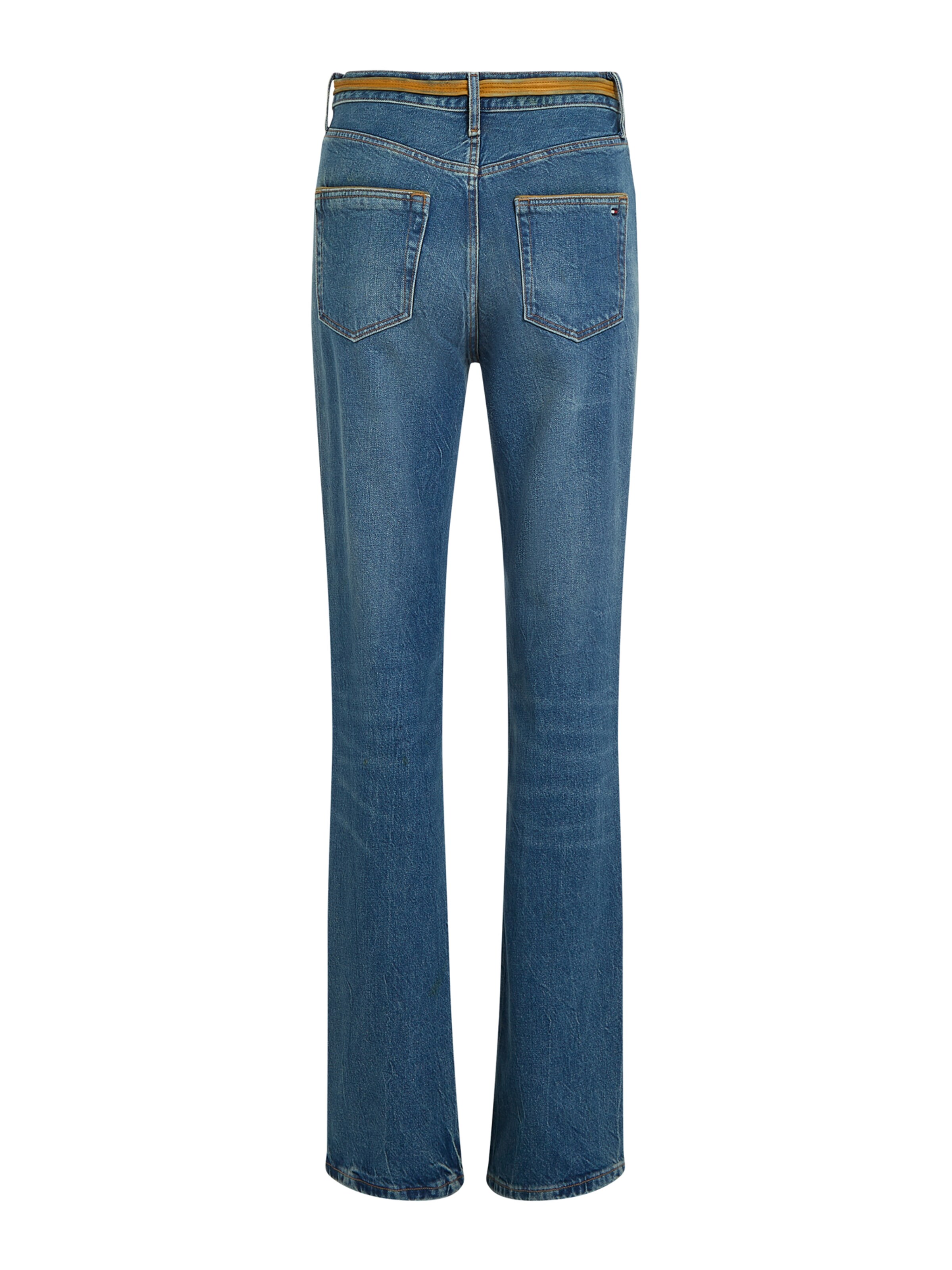 TOMMY HILFIGER Bootcut Jeans in Blauw