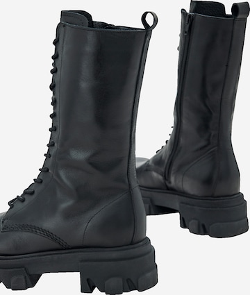 EDITED Lace-Up Boots 'Dorle' in Black