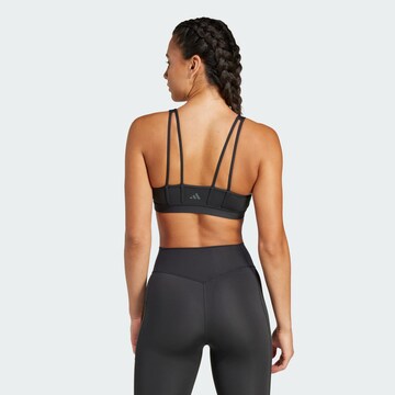 ADIDAS PERFORMANCE Korzetová Sportovní podprsenka 'All Me Essentials' – černá