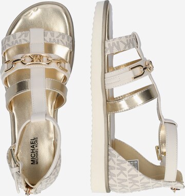 Michael Kors Kids - Sandália 'BRANDY JOHANNE' em bege