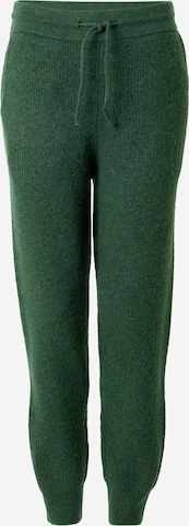 ABOUT YOU x Jaime Lorente Alt kitsenev Püksid 'Taylan', värv roheline: eest vaates