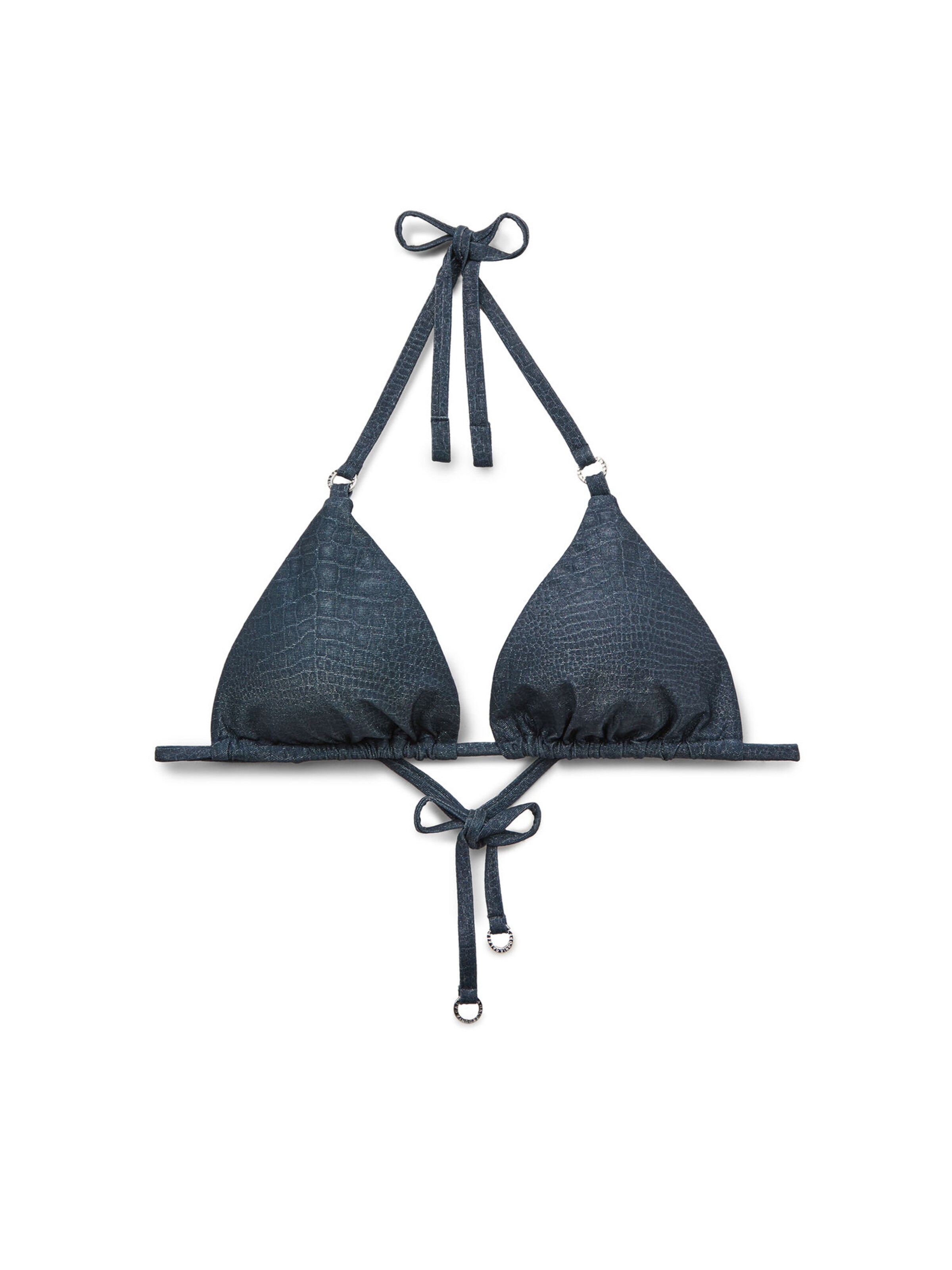 CALZEDONIA Bikini Top 'GLOWING PYTHON' in Night blue, Item view