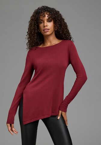 Bruno Banani LM Sweater in Red: front