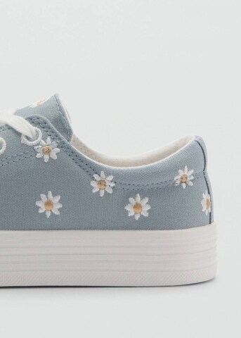 MANGO KIDS Sneaker 'Wendy' in Blau