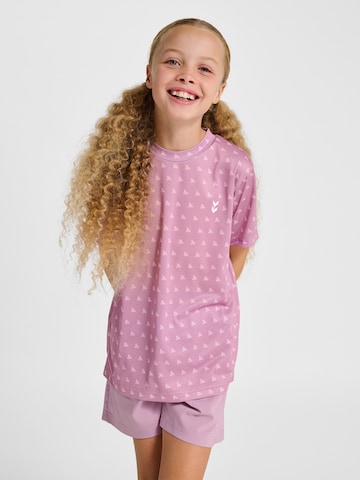 Hummel Funktionsskjorte i lilla: forside