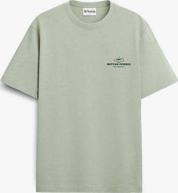 T-Shirt 'Matcha Friends' On Vacation en vert : devant