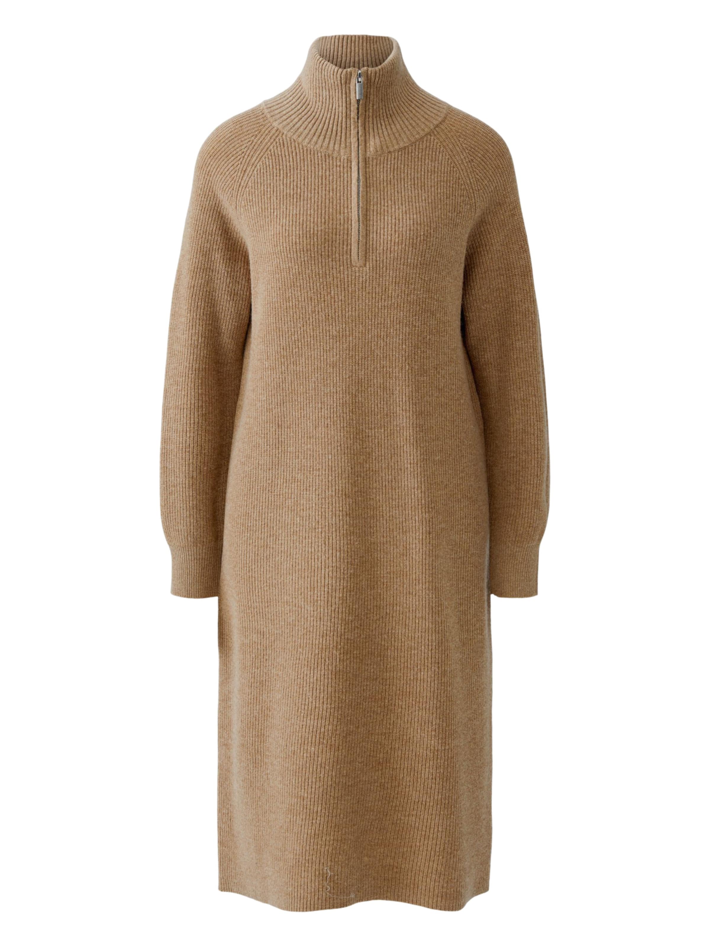OUI Knitted dress in XS in Camel, Item view