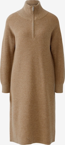 OUI Strickkleid in Braun: Vorderseite