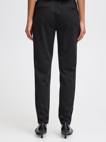 ICHI - regular Pantalón chino ' Kate ' en negro