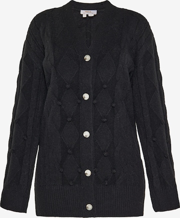 usha FESTIVALKardigan - crna boja: prednji dio