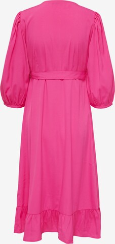 ONLY Платье 'OLIVIA' в Ярко-розовый