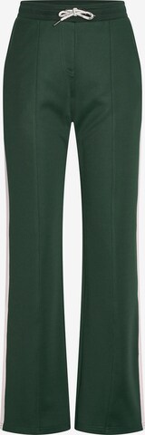 Bootcut Pantaloni 'Cut The Line' di 4funkyflavours in verde: frontale