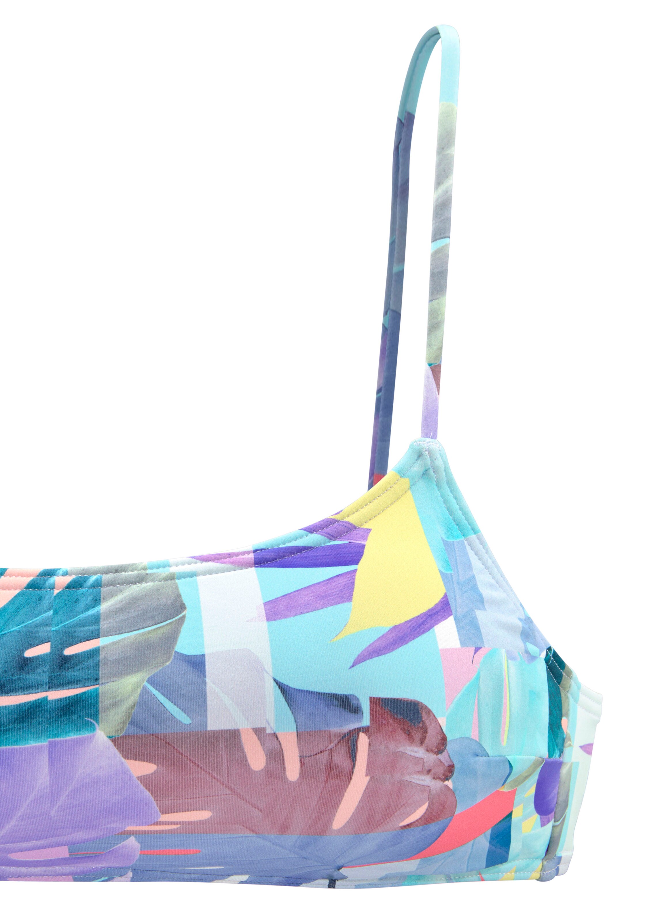 VENICE BEACH Bustier Bikinitoppi 'Varia' värissä sininen