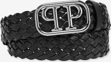 Ceinture Philipp Plein en noir : devant