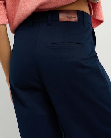 Wide leg Pantaloni con pieghe 'Lindsey' di Pepe Jeans in blu