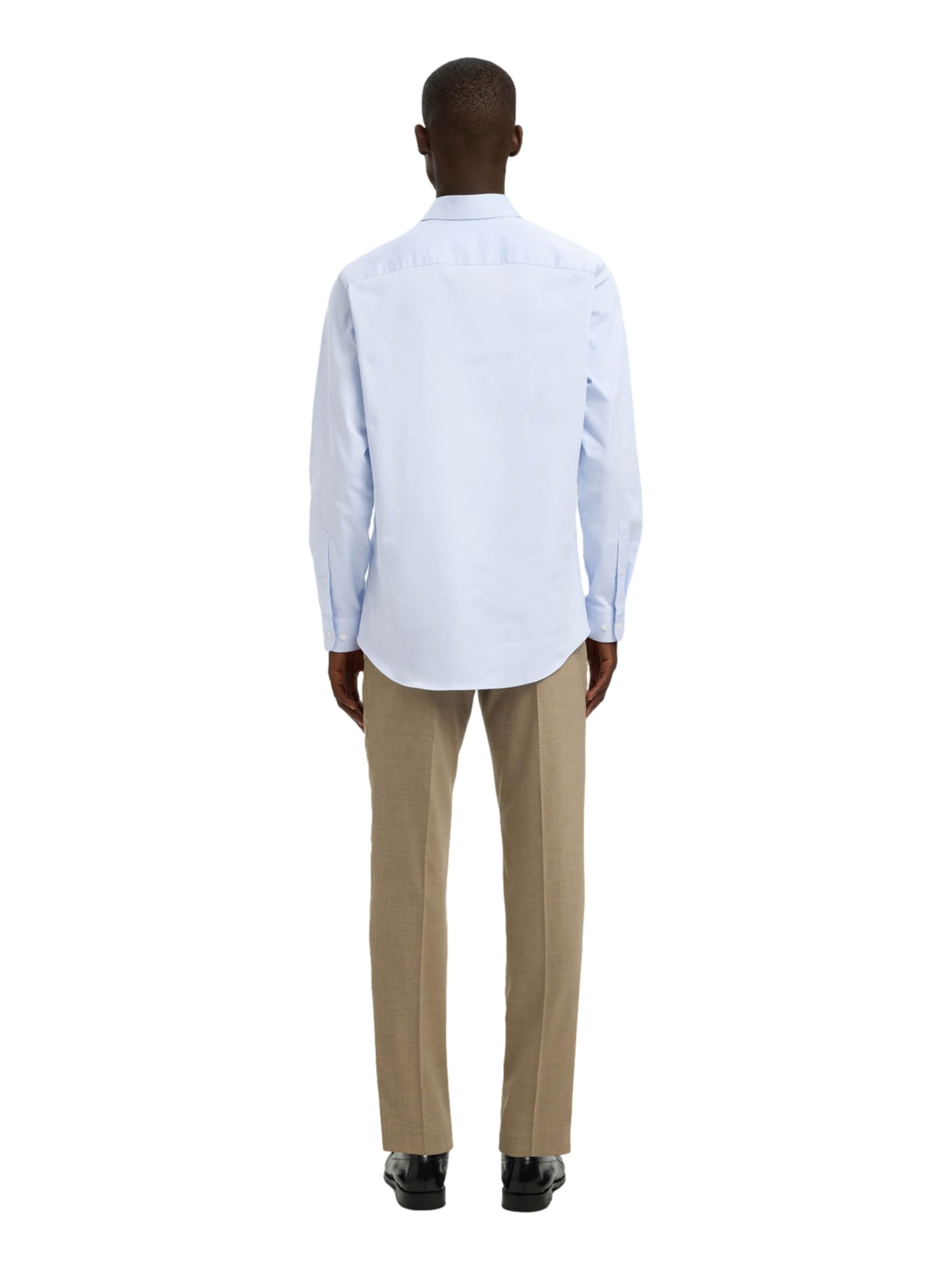 Coupe slim Chemise SELECTED en bleu