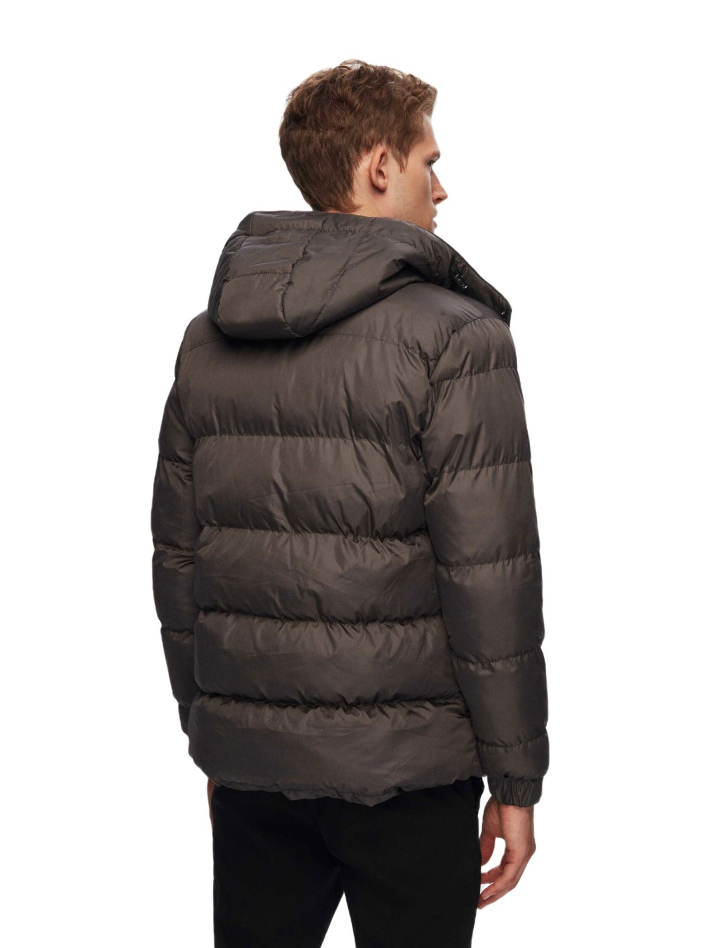 D’S Damat Winterjas in Grijs