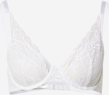 Lindex - Triángulo Sujetador 'Aster Emelie' en blanco: frente