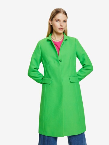Manteau mi-saison ESPRIT en vert : devant