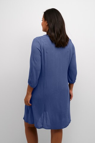 Robe 'Louisa' KAFFE CURVE en bleu