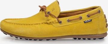 Floris van Bommel Mocassins 'STEVI 01' in Geel: voorkant
