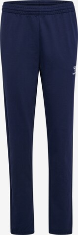 Hummel Workout Pants 'GO 2.0' in Blue: front