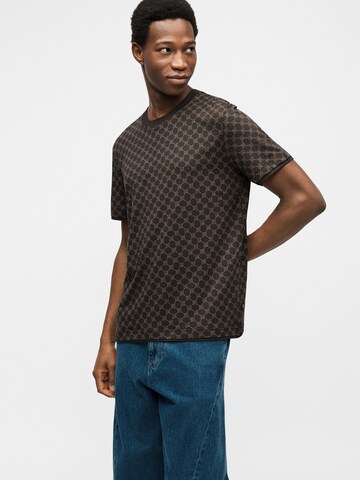 JOOP! Тениска 'Victormanuel' в кафяво