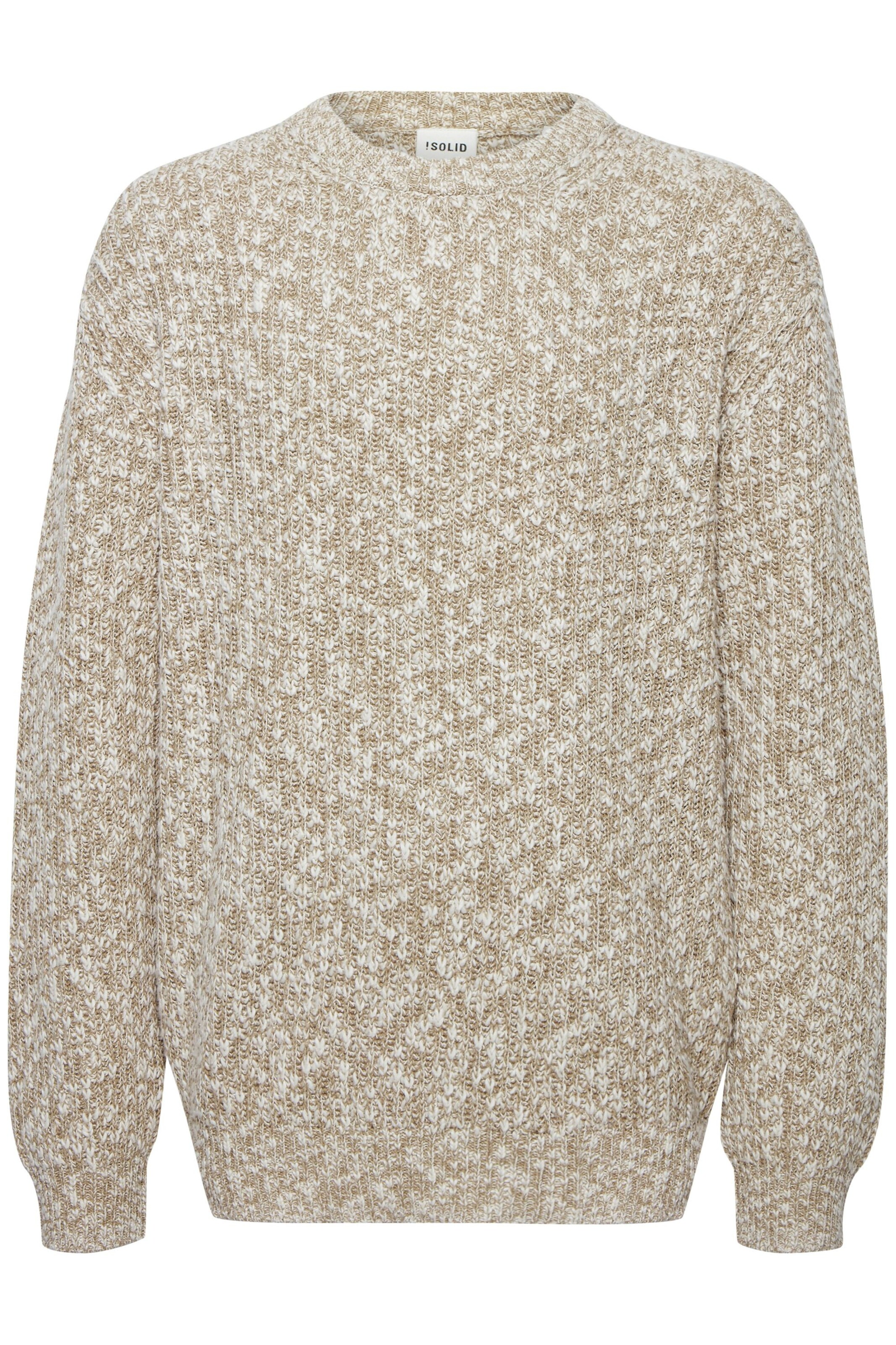 !Solid Trui 'Gubber' in Beige: voorkant