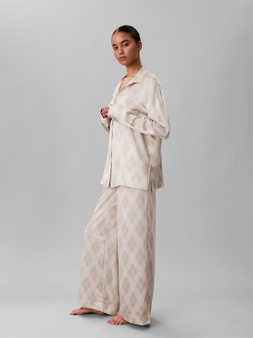 Chemise de nuit Calvin Klein en beige