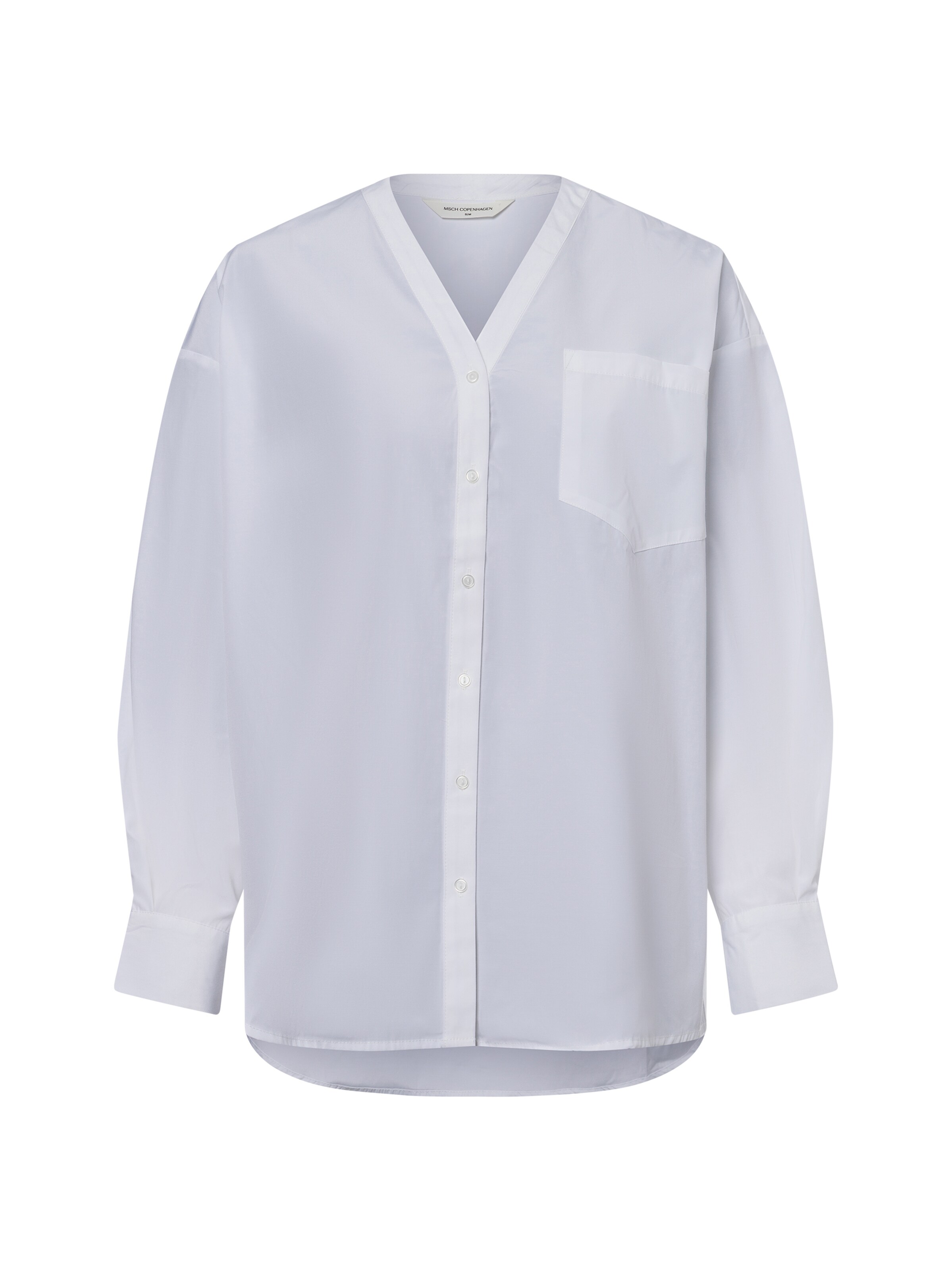 Chemisier 'Nadetta Zenika' MSCH COPENHAGEN en blanc : devant